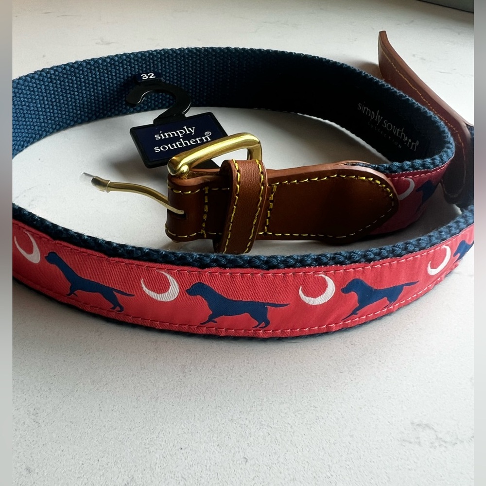Simply Southern Hand Crafted Belt, Dogs